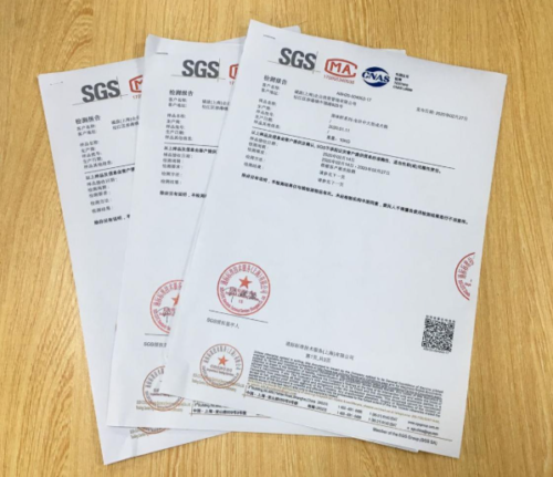 Scaffolding manufacturer certificate